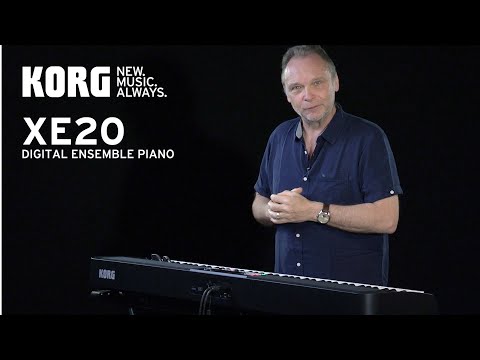 KORG XE20 - Le piano arrangeur toucher lourd - présentation avec Michel Deuchst (La Boite Noire)