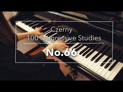 ツェルニー100番練習曲 66番 ( Czerny op.139, No.66, from 100 Progressive Studies )