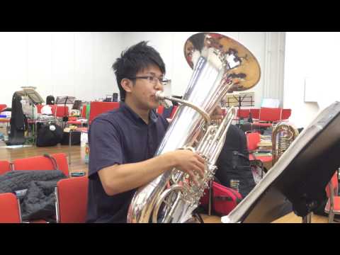 Super Mario brothers スーパーマリオブラザーズ チューバで演奏してみた