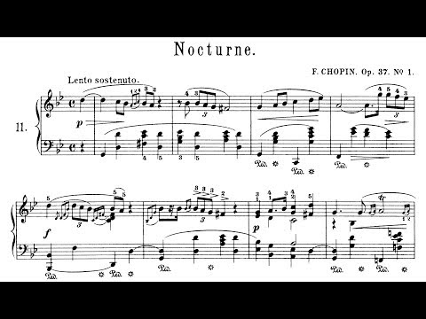 Chopin: Nocturne Op.37 No.1 in G Minor (Moravec)