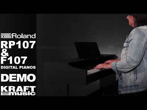 Roland RP107 &amp; F107 Digital Pianos - Demo