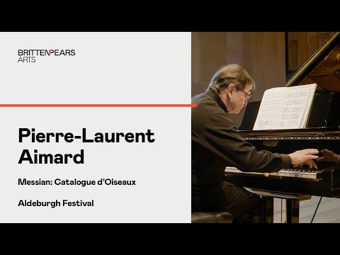 Messian: Catalogue d&#039;Oiseaux • Pierre-Laurent Aimard • Aldeburgh Festival • Snape Maltings