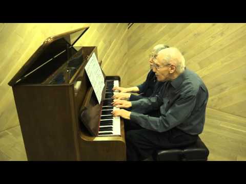 Márta and György Kurtág play Bach-transcriptions by Kurtág