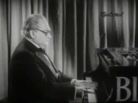 Mark Hambourg plays Chopin Polonaise