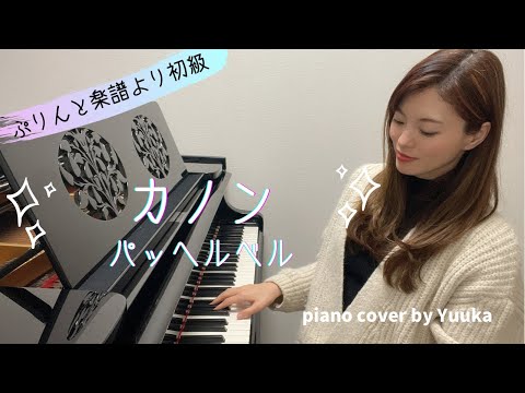 【初級】カノン / パッヘルベル / Canon / Pachelbel / ぷりんと楽譜