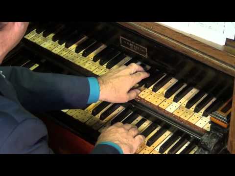 J.S.BACH Bist du bei mir (BWV 508) Mel. G.W. Stölzel #willemvantwillert Hinsz-Organ 1733 Leens NL