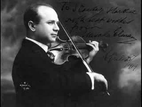 Mischa Elman plays Massenet Meditation From &#039;Thais&#039;