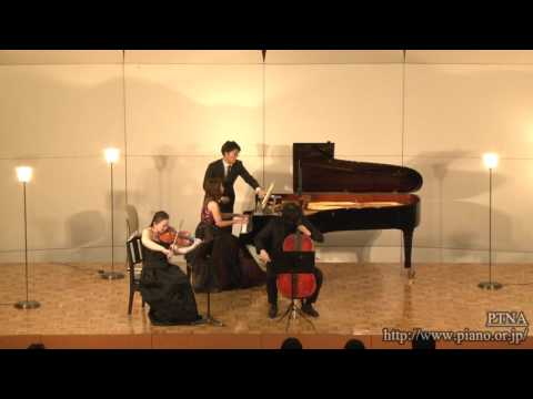 チャイコフスキー: ピアノ三重奏曲 「偉大な芸術家の思い出に」,op.50 第1楽章 pf.知野 礼美 Remi Chino（Vn.菊川 千明・Vc.菊川 真）