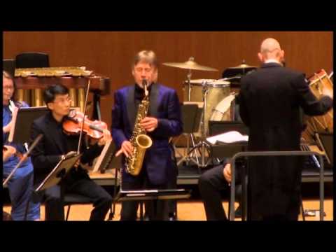 Ibert Concertino da camera - Claude Delangle &amp; City Chamber Orchestra of Hong Kong