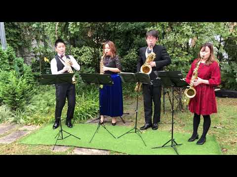 パッヘルベル：カノン(サックスカルテット)／Pachelbel : Canon(Sax Qartet)朝♪クラ～Asa－Kura～