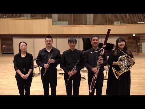 モーツァルト／ピアノと木管楽器のための五重奏曲から第1楽章 ～ Mozart, Quintet for Piano and Winds, 1st mov