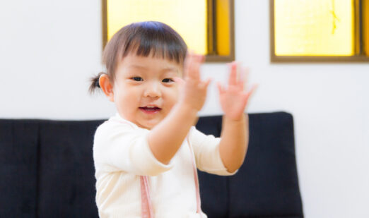 手拍子や楽器を使ったリズム練習